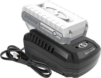 Snow Joe + Sun Joe 24V-2AMP | 24-Volt iON+ Starter Kit | W/ 2.0-Ah Battery and Quick Charger (Open Box)