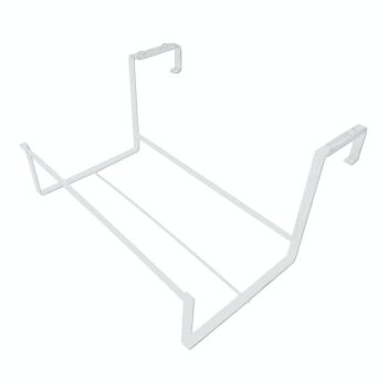 Restored Sun Joe FPH1901W Deco Joe Adjustable Flower Box Holder | 18" - 36" in Length | White (Refurbished)