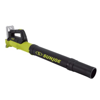 Restored Sun Joe 24V-TB-LTE 24-Volt iON Cordless Compact Turbine Jet Blower, Kit (w/ 2.0-Ah Battery + Quick Charger) (Remanufactured)