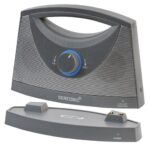 SEREONIC Portable Wireless TV Speakers | For Smart TV - Grey
